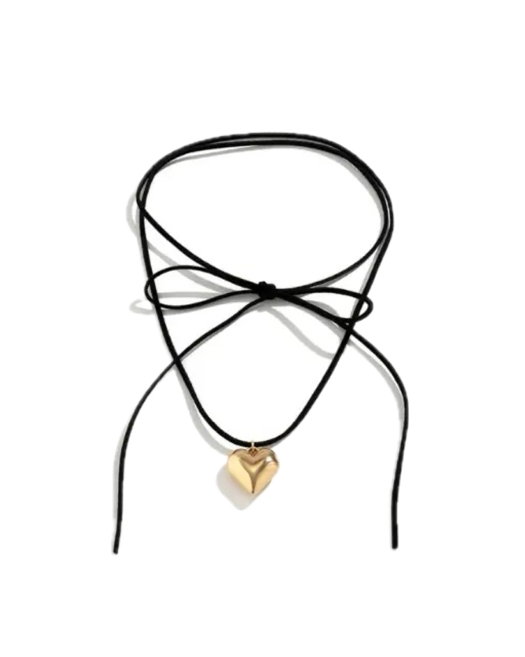 Mini Heart String Necklace