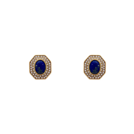 Estela Earring - Lapiz Lazuli