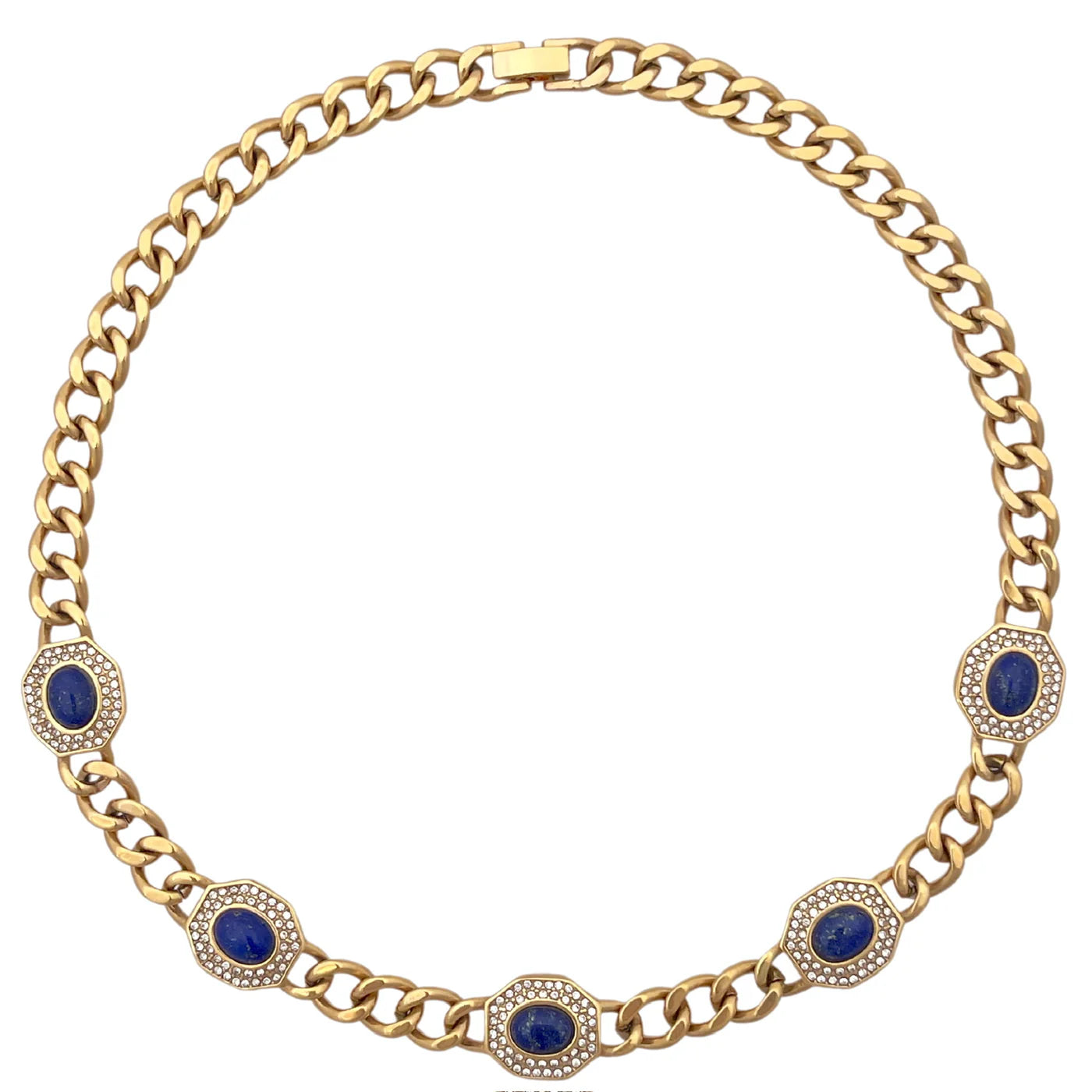 Estela Necklace - Lapis Lazuli