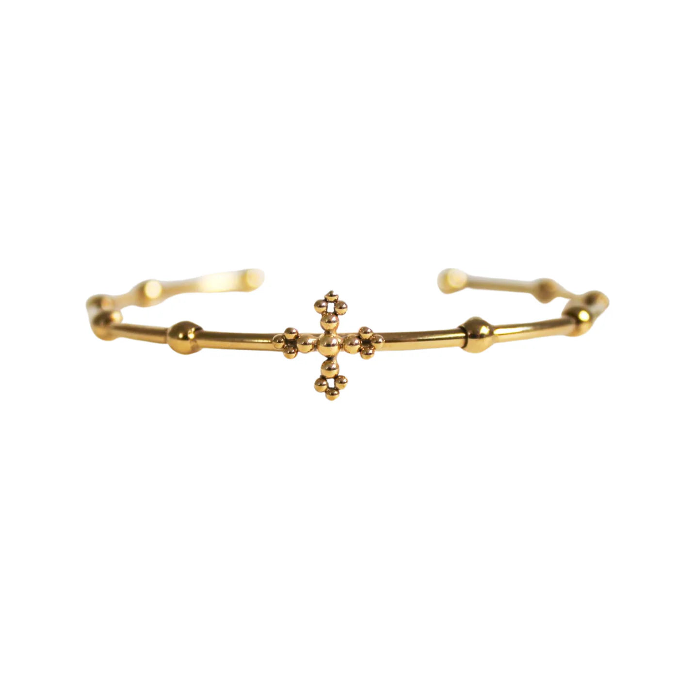 Rosary Belief Bracelet - Gold