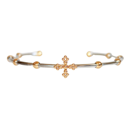 Rosary Belief Bracelet - TWO TONED